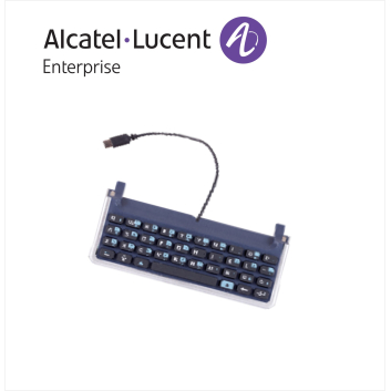 ALE-100 Magnetic Alphabetic Keyboard QWERTY for ALE-300/ALE-400/ALE-500 Enterprise DeskPhone