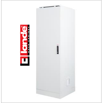 32U 19'' SafeBox IP55 indoor cabinet / enclosure configurated for free standing usage W-600 mm D-450 mm