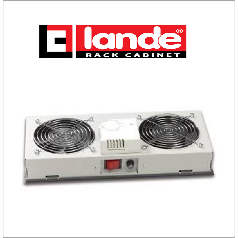 2 Fan Module thermostat switched, filtered for SAFEbox Wall Mounting Cabinets