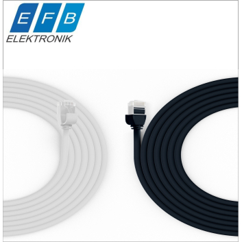 Patch cord Ultraflex, cat.6A U/UTP, RJ45-RJ45, 500MHz, Raw cable TPE/LSZH 3,6mm, negru, 0.15m