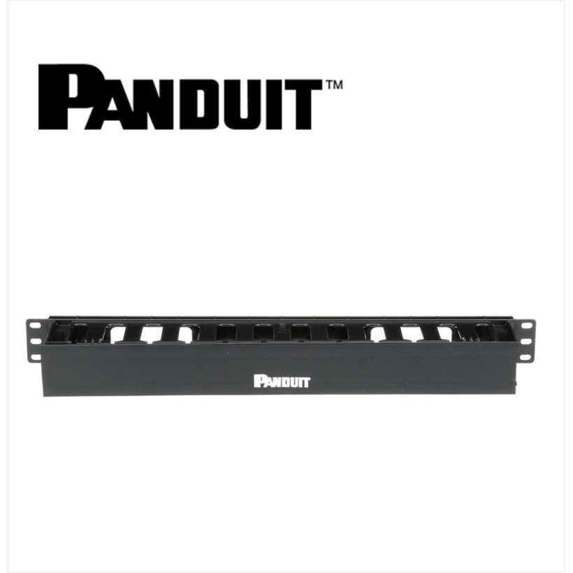 Panduit PatchLink Horizontal Single Sided Manager 1U 3.7 in. Depth