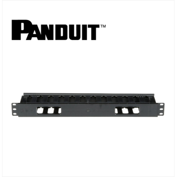 Panduit PatchLink Horizontal Single Sided Manager 1U 3.7 in. Depth