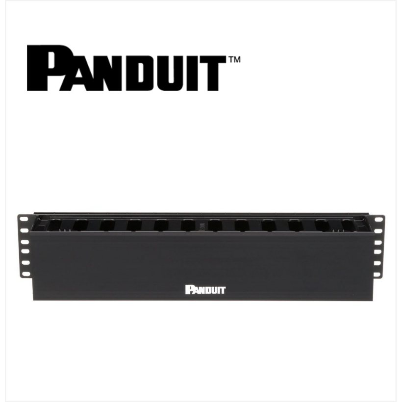 Panduit PatchLink Horizontal Single Sided Manager 2U 3.7 in. Depth