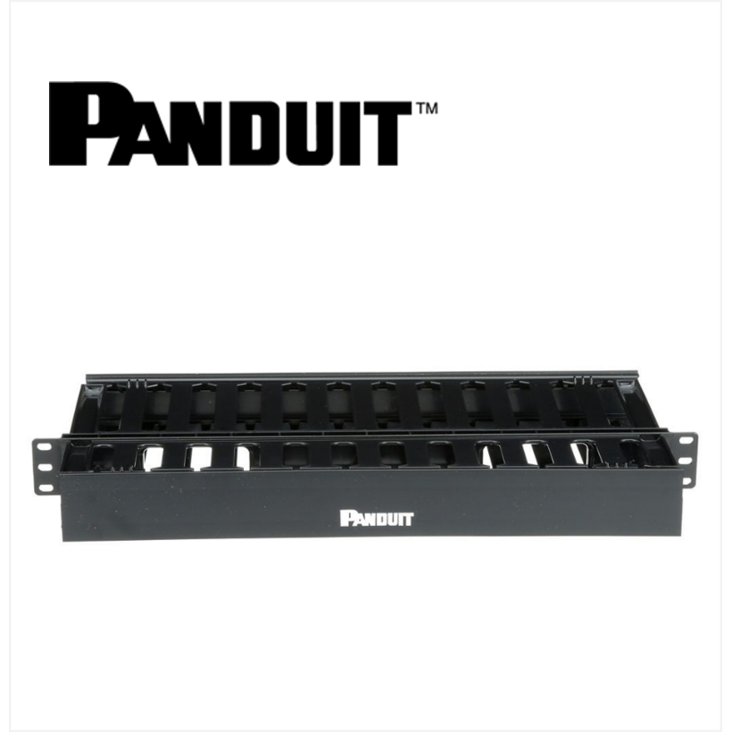 Panduit PatchLink Horizontal Dual Sided Manager 1U 8.9 in. Depth