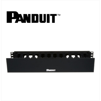 Panduit PatchLink Horizontal Single Sided Manager 2RU 3.7 in. Depth Clips