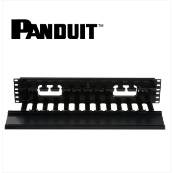 Panduit PatchLink Horizontal Single Sided Manager 2RU 3.7 in. Depth Clips