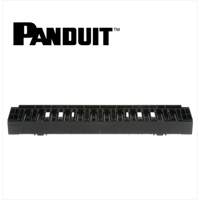 Panduit NetManager HC Horizontal Single Sided Manager 1U 3.7 in. Depth