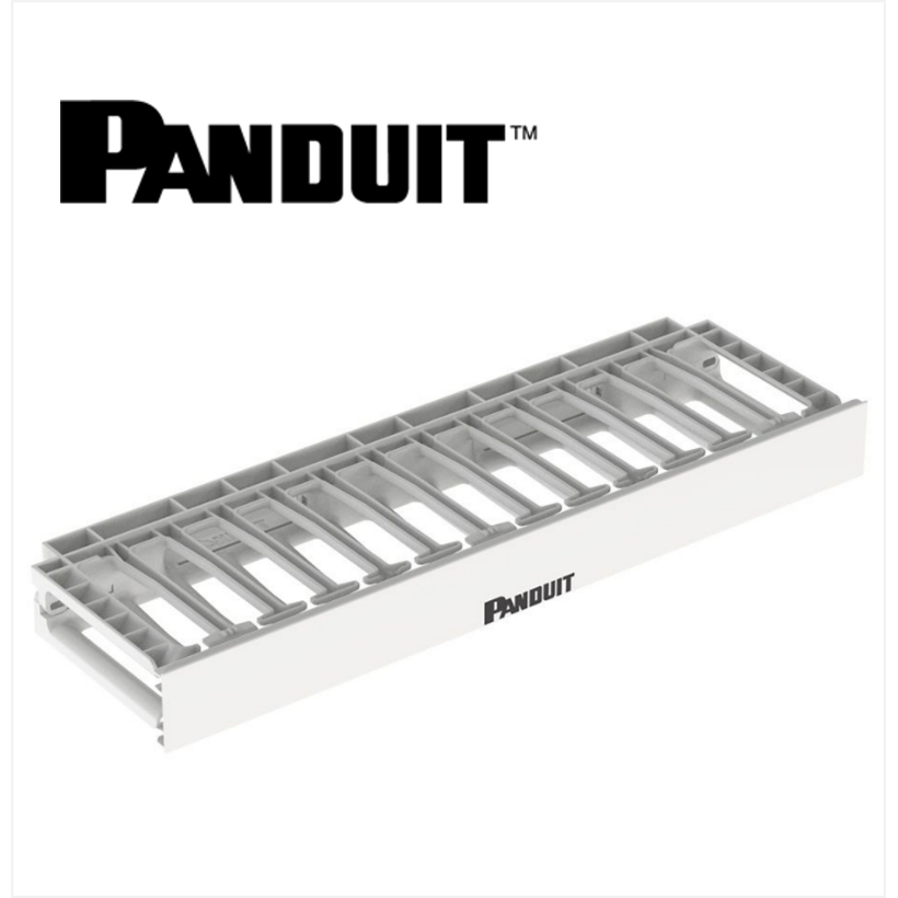 Panduit NetManager HC Horizontal Single Sided Manager 1U White