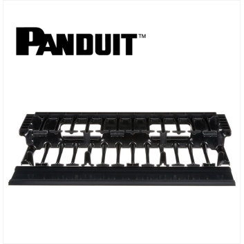 Panduit NetManager HC Horizontal Single Sided Manager 2U Black