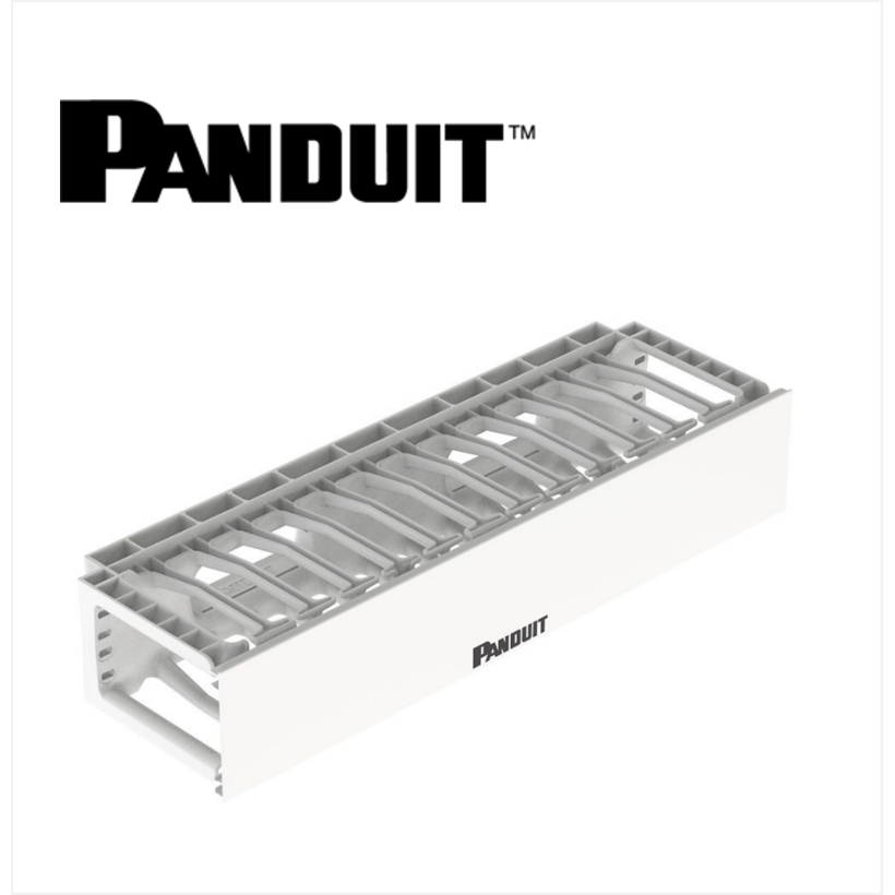 Panduit NetManager HC Horizontal Single Sided Manager 2U White