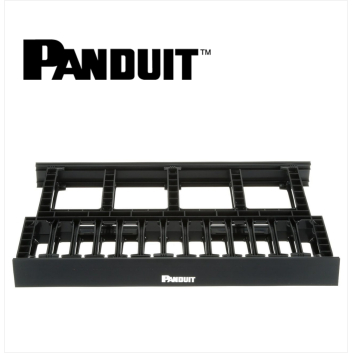 Panduit NetManager HC Horizontal Dual Sided Manager 1RU Black