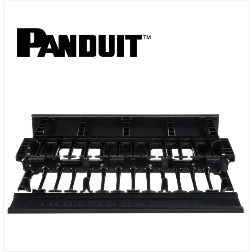 Panduit NetManager HC Horizontal Dual Sided Manager 2U Black