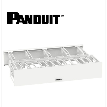 Panduit NetManager HC Horizontal Dual Sided Manager 2U White