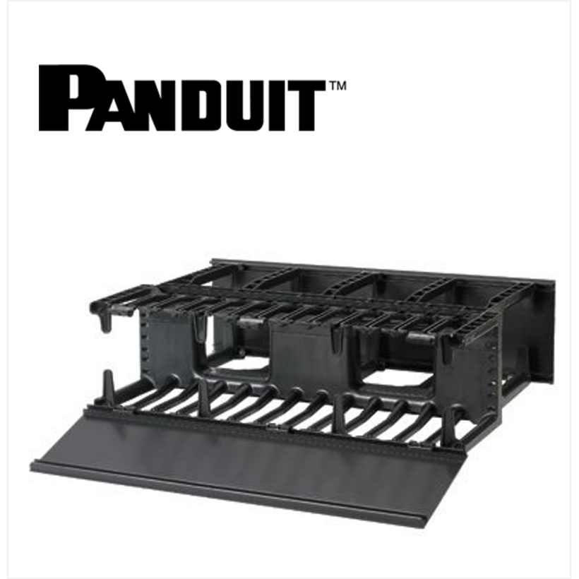 Panduit NetManager HC Horizontal Dual Sided Manager 3RU Black