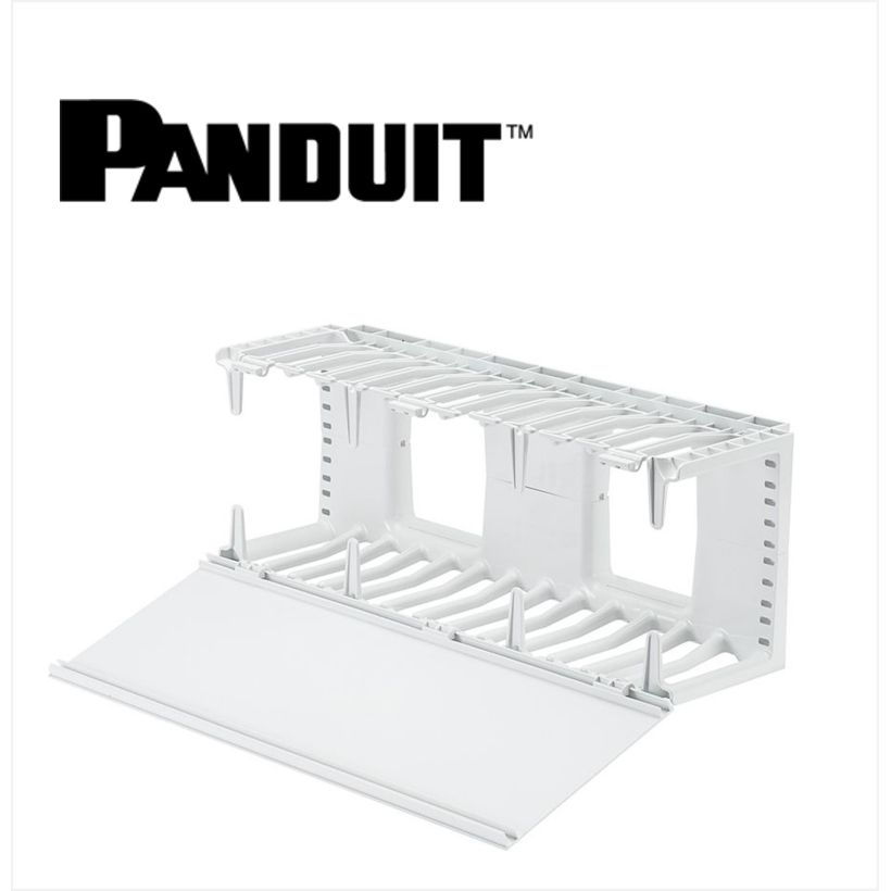 Panduit NetManager HC Horizontal Single Sided Manager 4U White