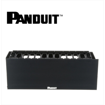 Panduit NetManager HC Horizontal Single Sided Manager 4RU Black