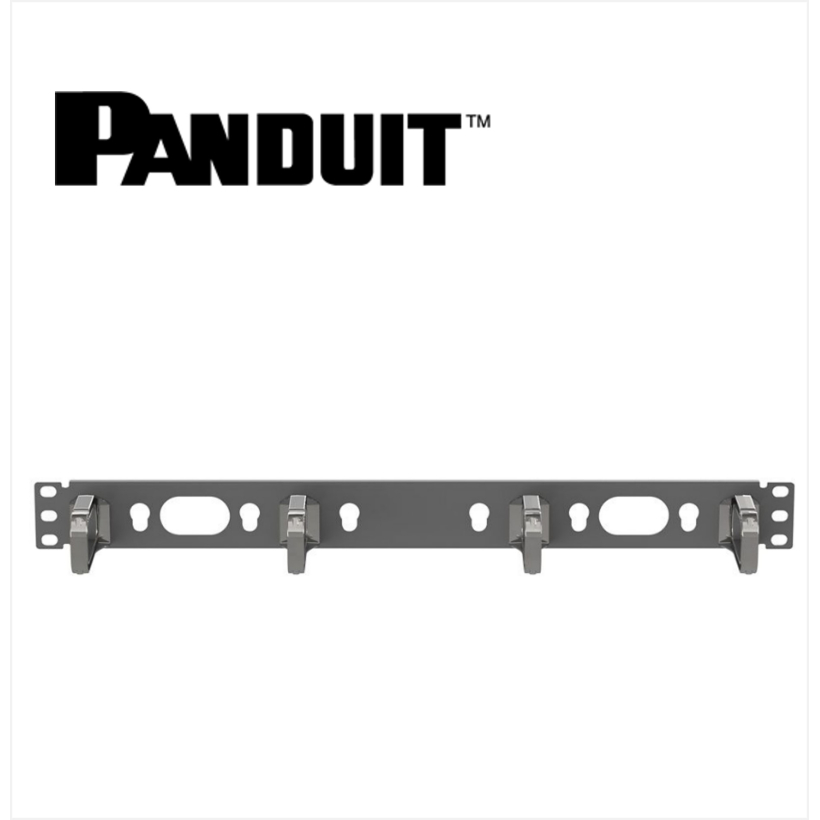 Panduit Open-Access Horizontal Single Sided Wire Manager 1U 3.4 in. Depth