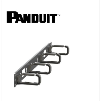 Panduit Open-Access Horizontal Single Sided Wire Manager 1U 3.4 in. Depth