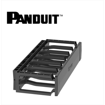 Panduit PatchRunner2 Horizontal Single Sided Manager 2U Black