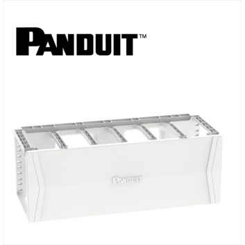 Panduit PatchRunner2 Horizontal Single Sided Manager 4RU White