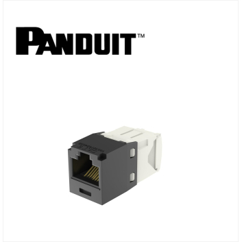 Panduit Mini-Com UTP RJ45 Cat 6  Jack Module Black