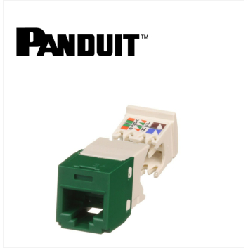 Panduit Mini-Com UTP RJ45 Cat 6  Jack Module Green