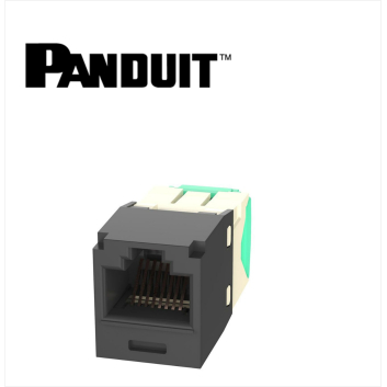 Panduit Mini-Com UTP RJ45 Cat 6  Jack Module Black