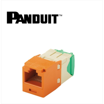 Panduit Mini-Com UTP RJ45 Cat 6  Jack Module Orange