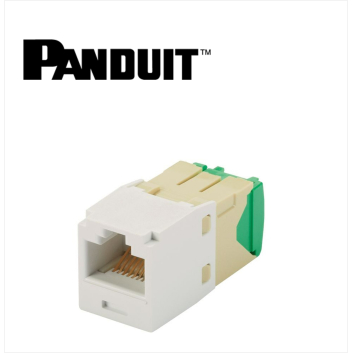 Panduit Mini-Com UTP RJ45 Cat 6  Jack Module Arctic White