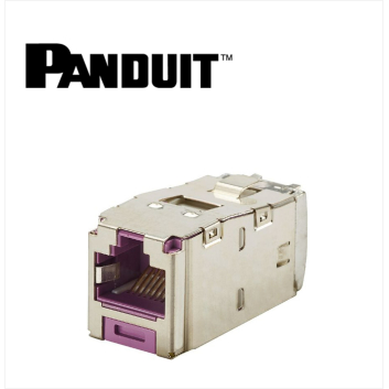 Panduit Mini-Com STP RJ45 Cat 6  Jack Module Violet