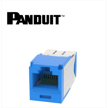 Panduit Mini-Com UTP RJ45 Cat 6A  Jack Module Blue