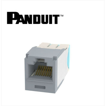 Panduit Mini-Com UTP RJ45 Cat 6A  Jack Module Int'l Gray