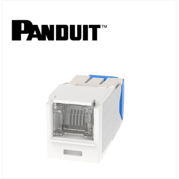 Panduit Mini-Com UTP RJ45 Cat 6A Dust protection  Jack Module AW