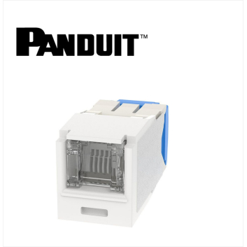 Panduit Mini-Com UTP RJ45 Cat 6A Dust protection  Jack Module IW