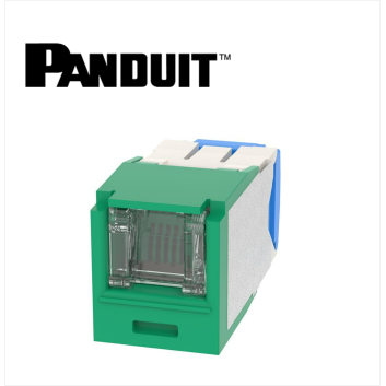 Panduit Mini-Com UTP RJ45 Cat 6A  Dust protection Jack Module GR