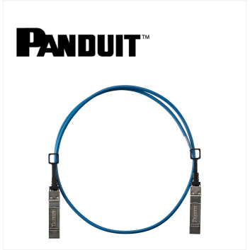 Panduit SFP+ 10Gig Direct Attach Passive Copper Cable Assembly 30 AWG 1 Meter Blue