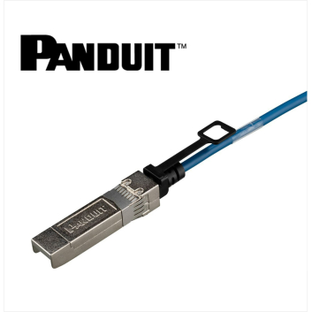 Panduit SFP+ 10Gig Direct Attach Passive Copper Cable Assembly 30 AWG 1 Meter Blue