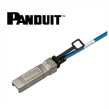 Panduit SFP28 25Gig Direct Attach Passive Copper Cable Assembly 30 AWG 1 Meter Blue