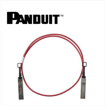 Panduit SFP28 25Gig Direct Attach Passive Copper Cable Assembly 30 AWG 1 Meter Red