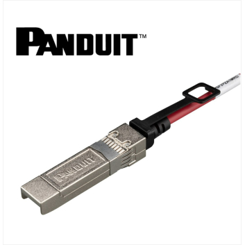 Panduit SFP28 25Gig Direct Attach Passive Copper Cable Assembly 30 AWG 1 Meter Red