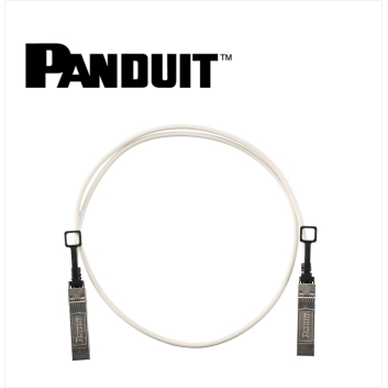 Panduit SFP28 25Gig Direct Attach Passive Copper Cable Assembly 30 AWG 1 Meter White