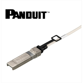 Panduit SFP28 25Gig Direct Attach Passive Copper Cable Assembly 30 AWG 1 Meter White