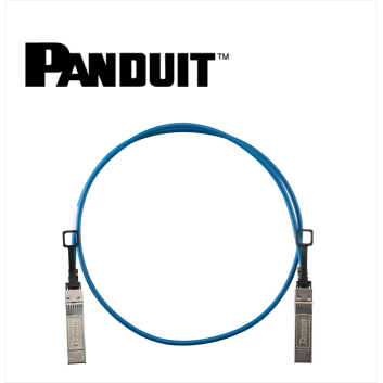 Panduit SFP28 25Gig Direct Attach Passive Copper Cable Assembly 30 AWG 2.5 Meters Blue