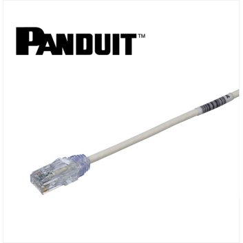 Panduit Copper Patch Cord Category 6 Performance 28 AWG UTP Off-White CM/LSZH Cable 0.5 Meter