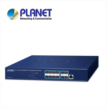 Layer 3 12-Port 10GBASE-X SFP+ Managed Ethernet Switch