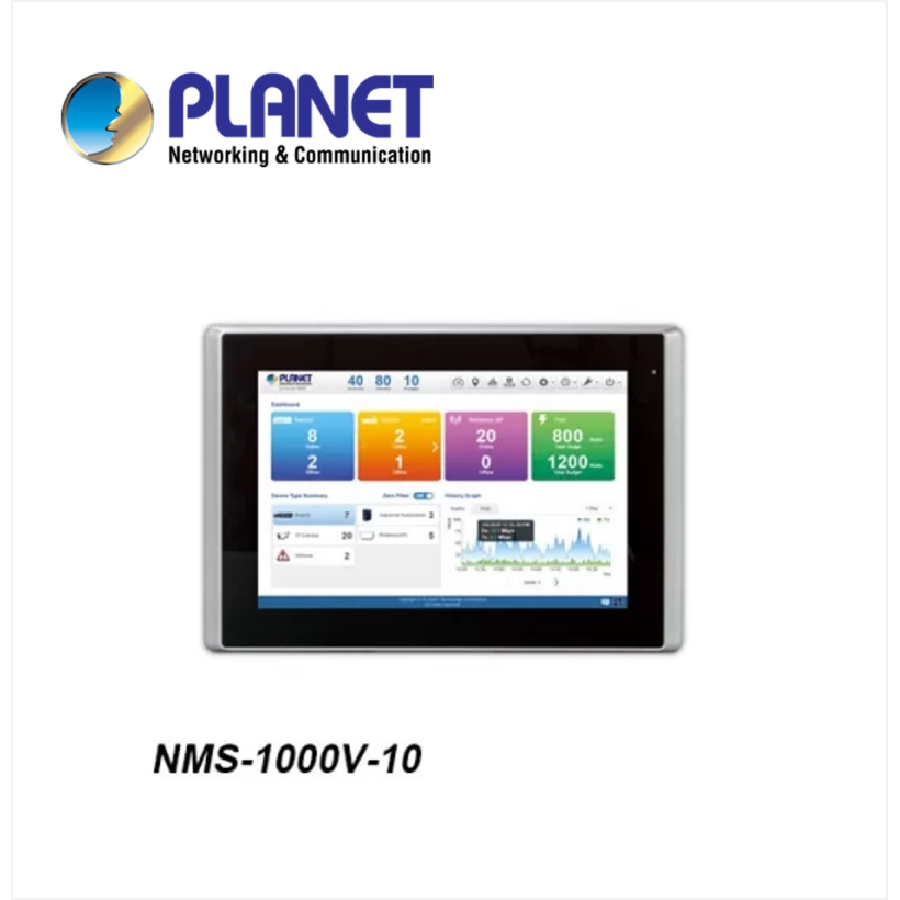 Enterprise-class Universal Network Management Controller with 10" LCD Touch screen- 1024 nodes