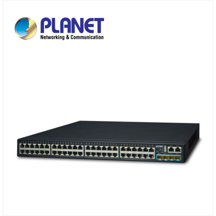 Layer 3 48-Port 10/100/1000T + 4-Port 10G SFP+ Stackable Managed Gigabit Switch