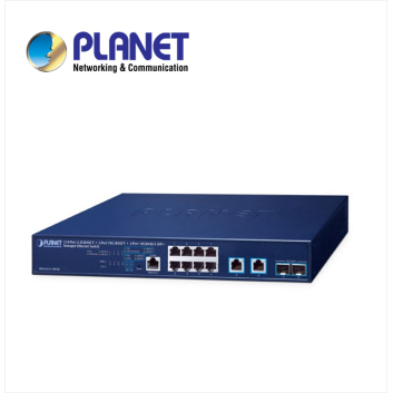 Layer 3 8-Port 2.5GBASE-T + 2-Port 10GBASE-T + 2-Port 10GBASE-X SFP+ Managed Ethernet Switch