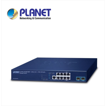 L3 4-Port 10/100/1000T + 4-Port 2.5G + 2-Port 10G SFP+ Managed Switch