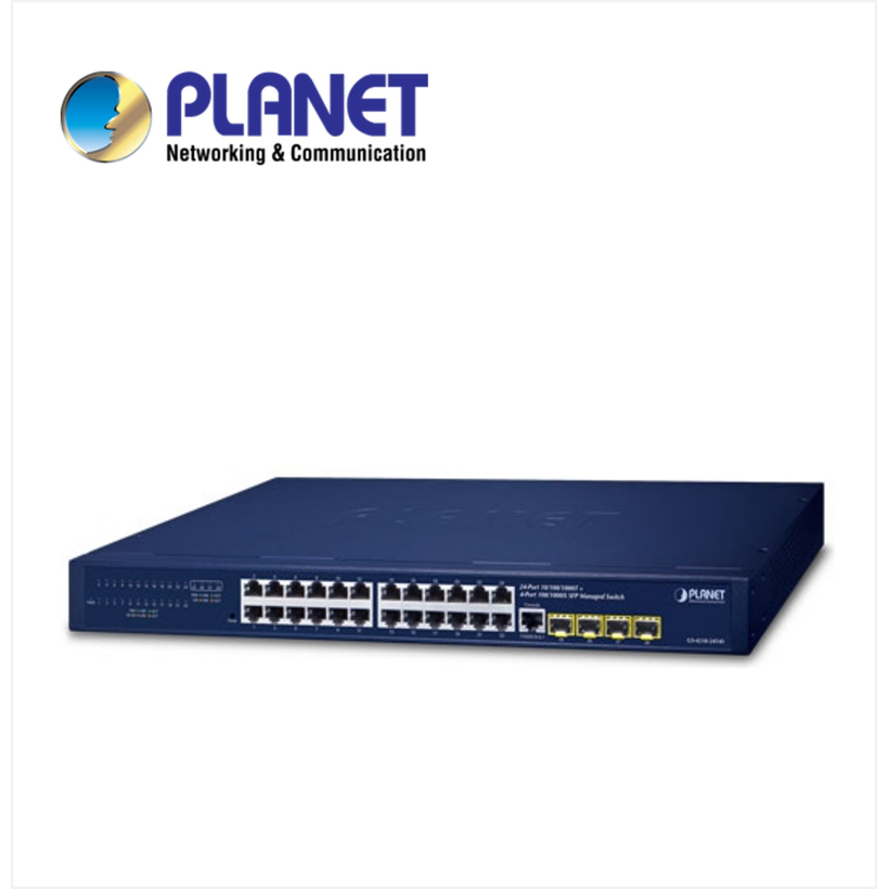 IPv4/IPv6, 24-Port 10/100/1000T + 4-Port 100/1000X SFP L2/L4 SNMP Manageable Gigabit Ethernet Switch